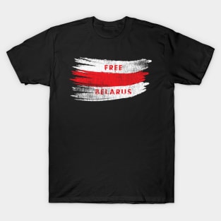 Belarusian Flag Free Belarus T-Shirt